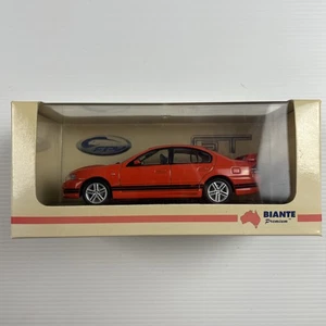 Ford FPV GT Sedan Blood Orange Black Side Stripe Biante 1:43 Die Cast Model - Picture 1 of 5