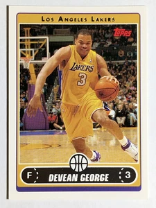 2006-07 Topps #126 Devean George - Picture 1 of 2