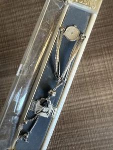“Four Seasons”Art Deco Ladies JB Champion Watch Band Bracelet 10 K WGold Filled - Picture 1 of 6