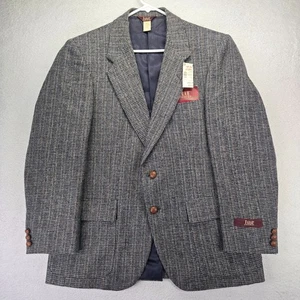 Abrigo Blazer Deportivo Farah Para Hombres 42R Tweed Gris Moteado 100% Lana Traje Chaqueta Nuevo - Imagen 1 de 16
