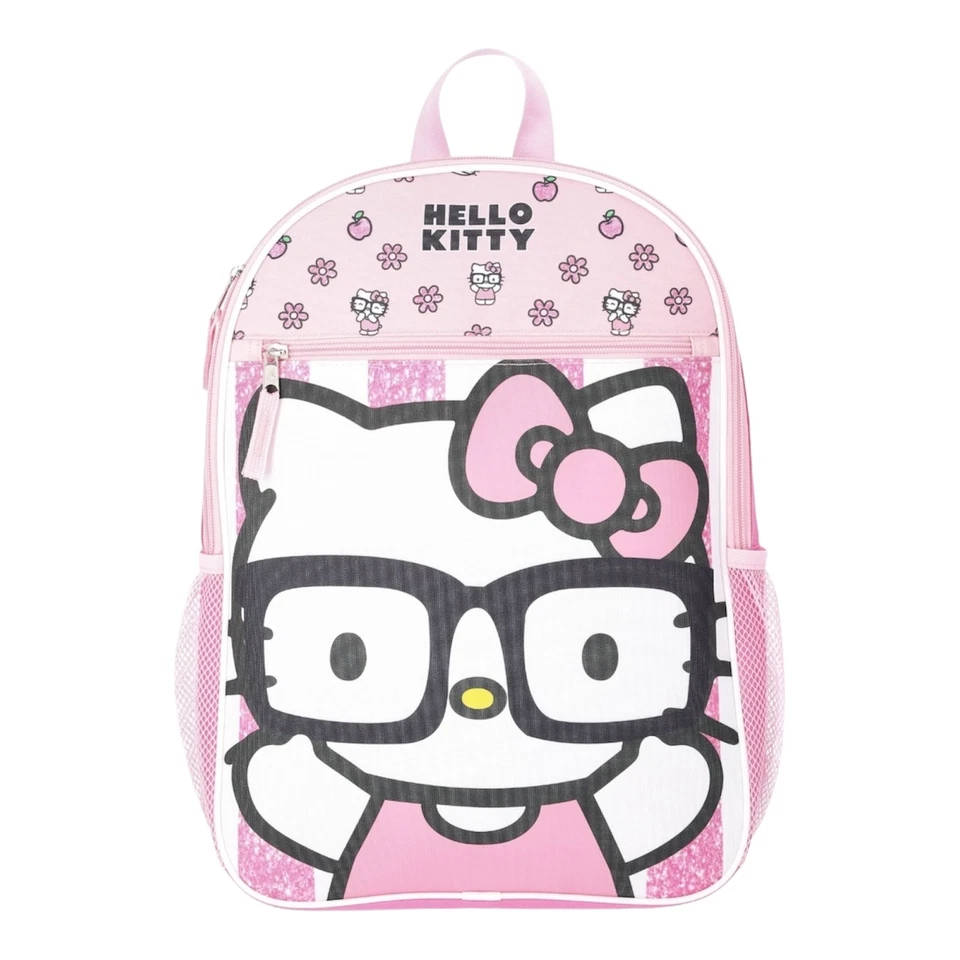 Sanrio Hello Kitty Girls 16" Backpack – Pink School Bag for Kids 2025