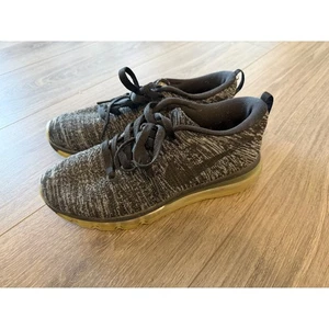 Nike Air Max Flyknit Max Oreo Uomo 7 Scarpe da Corsa Nero Grigio Donna 8,5 - Foto 1 di 8