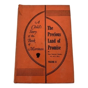 The Precious Land Of Promise Vol. 2 Neeley 1959 Child's Story Book Of Mormon - Foto 1 di 9