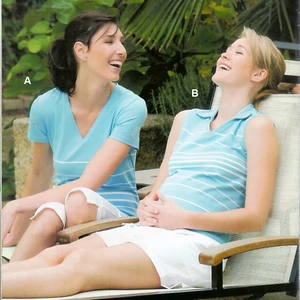 POLO DE GROSSESSE ZWANGERSCHAPS TOP 36/38 MATERNITY - Picture 1 of 4