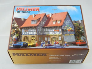 Vollmer 3637 (43637) - "Gasthof zur Post", Hotel, neu in OVP, H0 - Bild 1 von 6