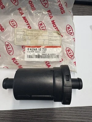 0K2NA18750 OEM Filter Assy LDP Control Emission  Kia Hyundai Spectra 2000-2004 Foto 1 de 4