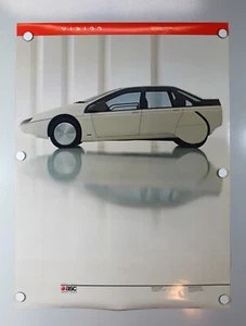 Vintage 1985 ASC VIsion Car- Concept Car- Poster 24x18 A12-Q12 - Picture 1 of 6
