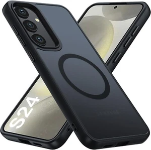 Funda para Samsung Galaxy S24 espalda mate translúcida 15 pies grado militar - Imagen 1 de 6