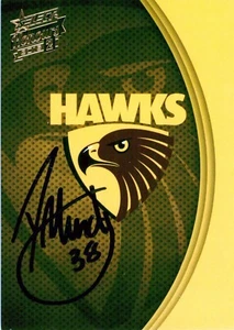 Signed Hawthorn Hawks AFL Select Card - Darren Minchington - Picture 1 of 3
