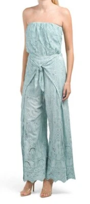 Mono Young Fabulous & Broke Ellis Sin Tirantes Pierna Ancha Azul Surf XS Foto 1 de 4