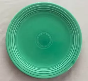 Plato redondo Fiesta vintage verde medio 12" Fiestaware - Imagen 1 de 5