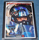 Signed 2008 Larry Dixon Carbon X Top Fuel Dragster Hero Card NHRA