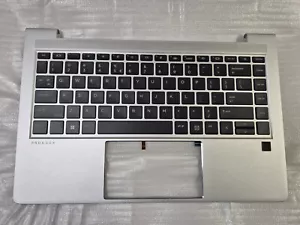 HP Probook 450 455 G8 Top Cover Handauflage US Backlit Keyboard N38995-B31 - Bild 1 von 2