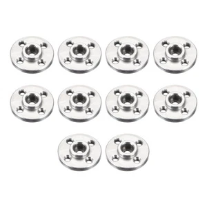 10Stk Servo Arm Horn Aluminium 25T silbern  MG996 für Parallax für Futaba - Bild 1 von 3