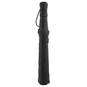 Totes Recycled Canopy Auto Open Umbrella Black - Picture 1 of 4