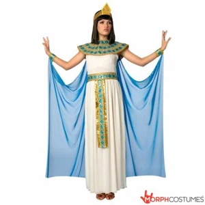 Women`s Cleopatra Fancy Dress Costume Ladies Queen of the Nile Egyptian Goddess - Picture 1 of 5