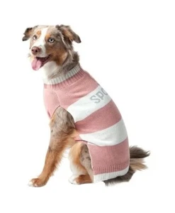 Nuovissimo maglione invernale per cani Vibrable Life "Viziato", colore rosa/pesca, POPOLARE - Foto 1 di 6