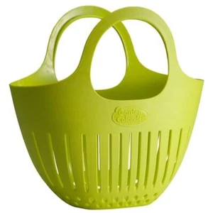Green Mini Garden Colander Harvest Basket (2-Pack) - Picture 1 of 4