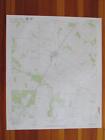 Orange Grove Texas 1979 Original Vintage USGS Topo Map