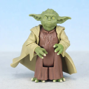 Star Wars Saga Series YODA Padawan Lightsaber Training Figure AOTC Hasbro 2003 - Picture 1 of 2