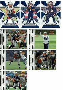 3 cartas base del equipo Rookies & Stars New England Patriots 2020 *pasado y presente* - Imagen 1 de 3