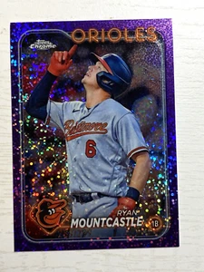 2024 Topps cromo Ryan Mountcastle refractor moteado púrpura #259/299 - Imagen 1 de 2
