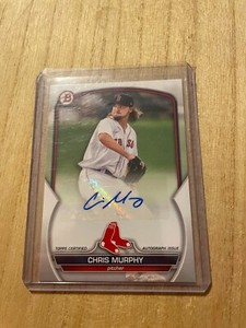 Chris Murphy 2023 Bowman Paper Auto PPA-CM Red Sox