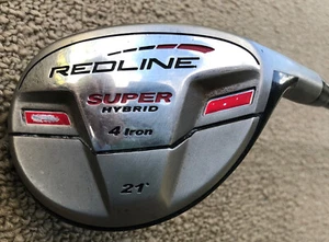 Adams Redline Super 21* 4 Iron Hybrid Stiff Flex Atlas-T2 Graphite Stiff RH 40” - Picture 1 of 11