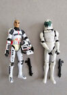 Lot figurine Star Wars The Clone 3.75 Matchstick Goji Y-Wing Pilot CW34 CW28