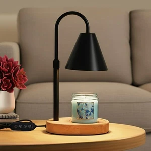 Candle Warmer Lamp with Timer & Dimmable Light – Adjustable Height Candle Mel... - Picture 1 of 7
