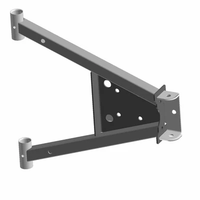 Brazo de control Polaris de soldadura, superior, izquierdo, negro mate, pieza original OEM 1020797-458 Foto 1 de 2