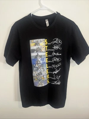 Camisa masculina manga curta Pittsburg Steelers Signature tamanho médio - Imagem 1 de 4