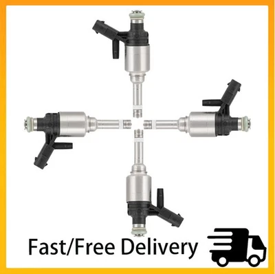 Juego de 4 inyectores de combustible para VOLKSWAGEN BEETLE 2014-2017 GOLF 2015-2019 1,8 L L L4 Foto 1 de 4