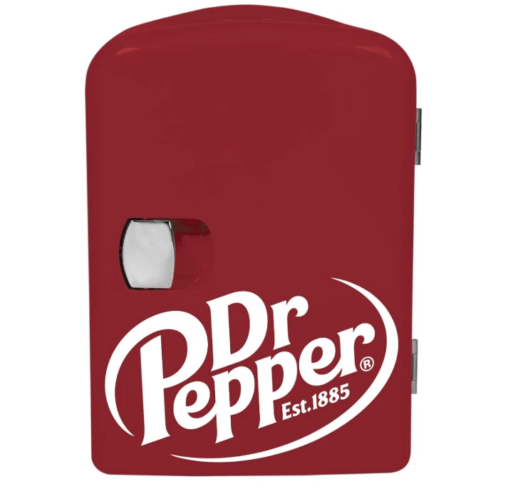 Dr Pepper Mini Nevera 4L Enfriador Compacto Tiene Capacidad 6 Latas Portátil Ecológico Foto 1 de 2