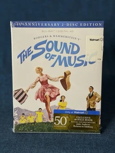 The Sound of Music 50th Anniversary 2-Disc Edition (Blu-Ray) with 40-Page Book - Picture 1 of 4