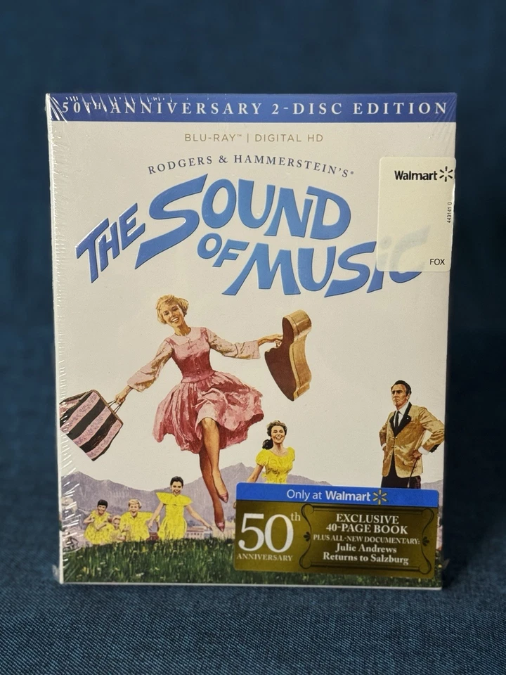 The Sound of Music 50th Anniversary 2-Disc Edition (Blu-Ray) with 40-Page Book - Image 1 of 4