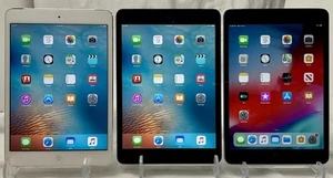Apple iPad Mini (LOT of 3)  (2) A1455,  (1) A1600 Wi-Fi + Cellular Unlocked - Picture 1 of 20