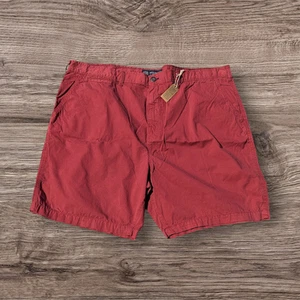 Pantalones Cortos Chinos American Eagle Para Hombre Caqui Coral Rojo Talla 48 - Imagen 1 de 5