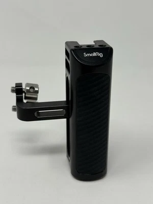 SmallRig Universal Aluminum Side Handle for Camera Cage Rig 1/4" Thread Holes - Image 1 of 2
