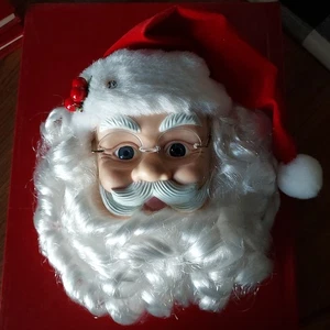 Bewegung Weihnachtsmann Tür/Wandhänger sagt Hohoho Frohe Weihnachten & spielt Musik - Bild 1 von 8