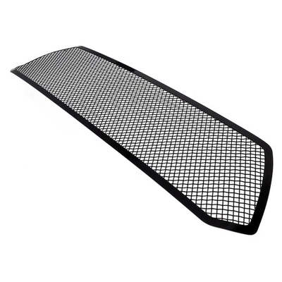 Inserto de rejilla de malla negra superior principal de acero inoxidable para Toyota Tacoma 2012-2015 Foto 1 de 4