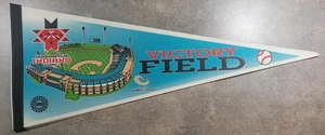 Lot of 5 (Five) Indianapolis Indians Victory Field Felt 30" MiLB Pennants - Picture 1 of 5