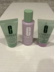 Clinique Skin Care Products Lot of 3 New. Travel Size - Picture 1 of 5