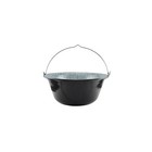 Ungarischer Gulaschkessel 3,3 - 50L Emaille,Feuertopf Dreibein Dreifuss Glühwein