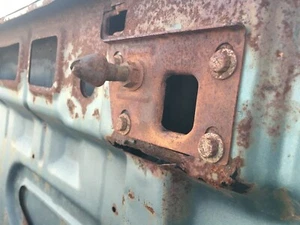 HOOD STRIKER 75 76 Chevy Truck HOOD LATCH PIN PLATE BOLT C10 C20 C30 K10 K20 K30 - Picture 1 of 2