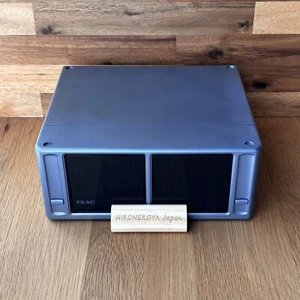 TEAC Stackable Telescoping MiniDisc Storage Unit Case Holds 34 MDs Blue #24 - Zdjęcie 1 z 15