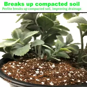 Perlite Gardening Hydroponic Greenhouse Growing Compost Aeration 4 cu. ft. Yard - Picture 1 of 6