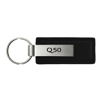 Infiniti Q50 Leather Keychain (Black) - Изображение 1 из 2