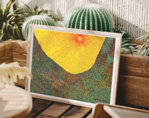 Paisaje Abstracto 11x14 Giclee "Impresiones del Amanecer" Arte Original por JH Brown - Imagen 1 de 23