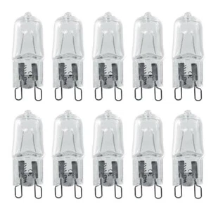 120V 40W 10pcs G9 Base Halogen Light Bulb Lighting Home Warm White Bright - Picture 1 of 10